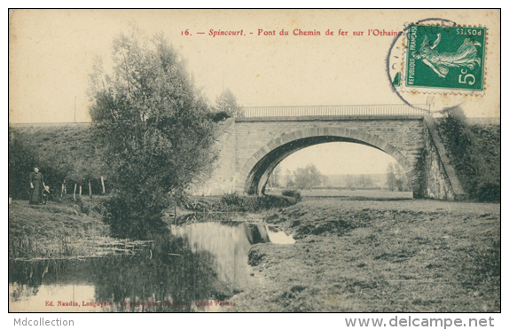 55 SPINCOURT / Pont Du Chemin De Fer Sur L'Othain / - Spincourt