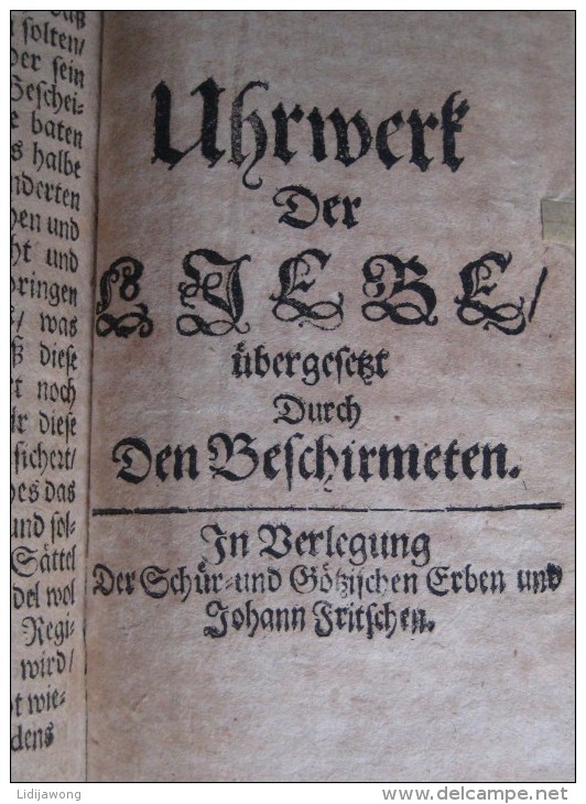 "3 in 1" SAMMELBAND old german book hiromanty 1672  s/h = 25e (22 scans)