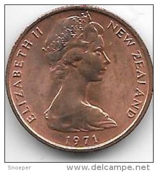 *new Zealand 1 Cent 1971  Km 31.1     Unc!!! - New Zealand