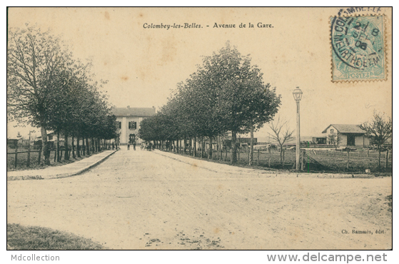 54 COLOMBEY LES BELLES / Avenue De La Gare / - Colombey Les Belles