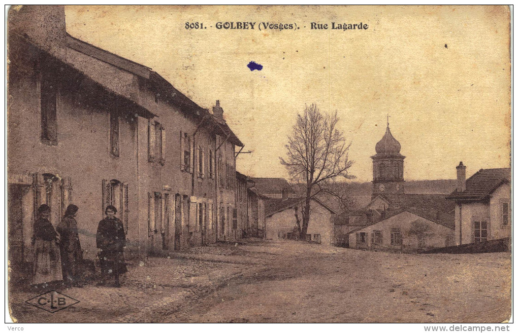 Carte Postale Ancienne De GOLBEY - Golbey