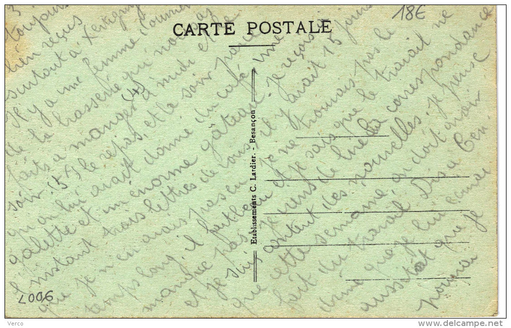 Carte Postale Ancienne De GOLBEY - Golbey