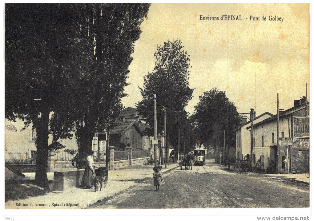 Carte Postale Ancienne De GOLBEY - Golbey