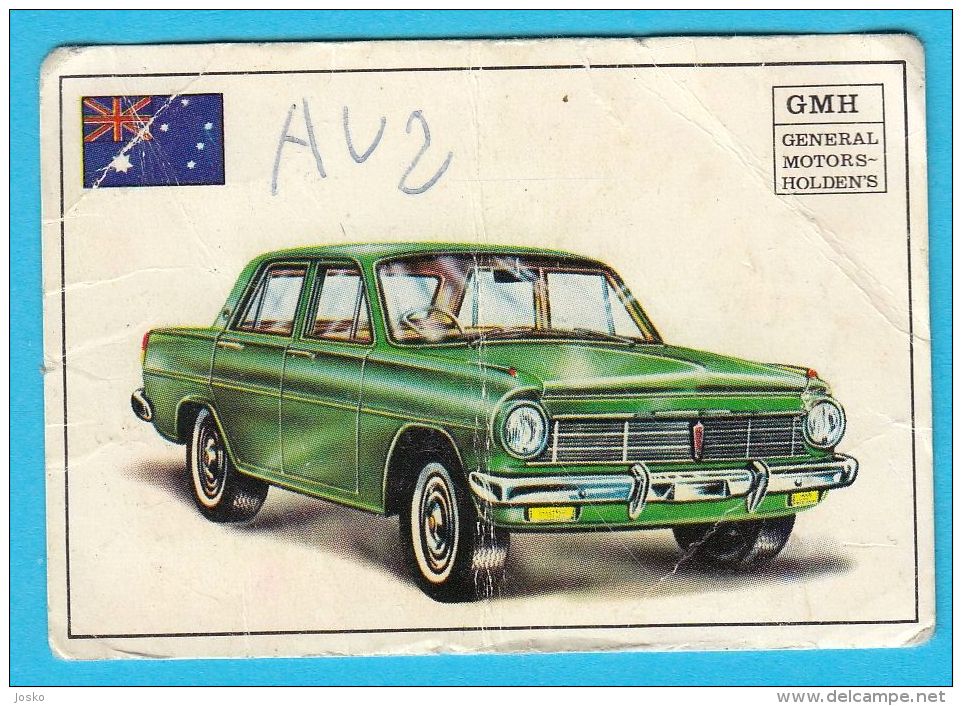 HOLDEN PREMIER - Yugoslav Vintage Card (1971) * Australia Car Automobile Auto Macchina Wagen Carro - Other & Unclassified