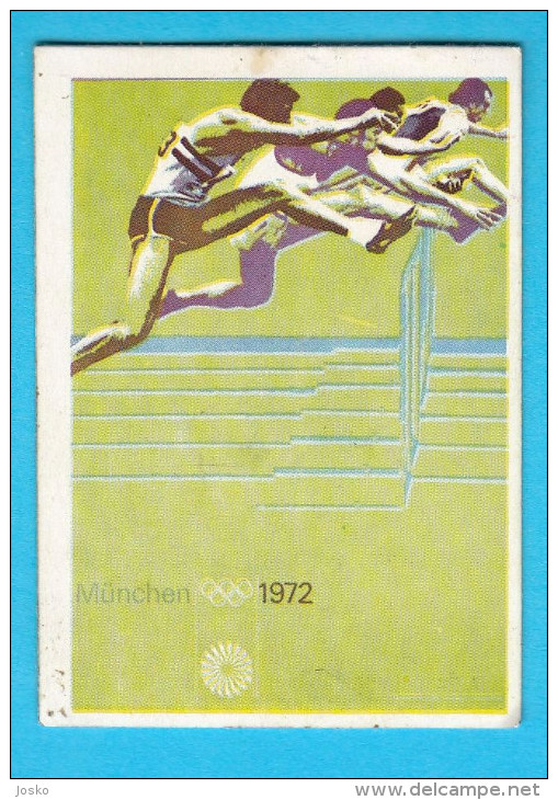 PANINI OLYMPIC GAMES MONTREAL 76 - No. 92 MUNCHEN 1972 Poster (Yugoslavian Edition) Juex Olympiques 1976 - Trading Cards