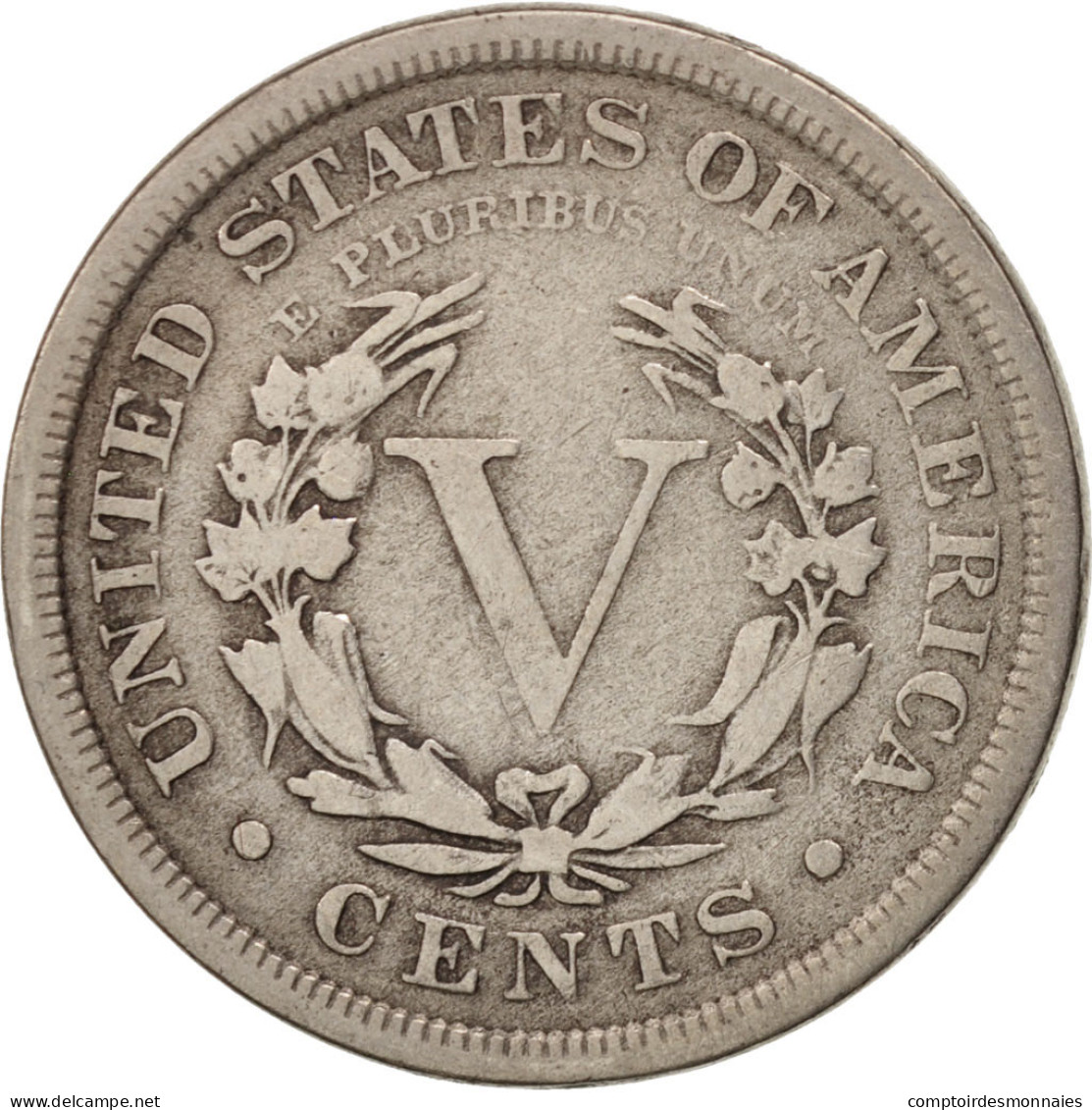 Monnaie, États-Unis, Liberty Nickel, 5 Cents, 1906, U.S. Mint, Philadelphie - 1883-1913: Liberty (Libertà)