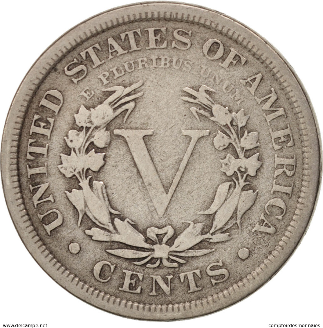 Monnaie, États-Unis, Liberty Nickel, 5 Cents, 1906, U.S. Mint, Philadelphie - 1883-1913: Liberty