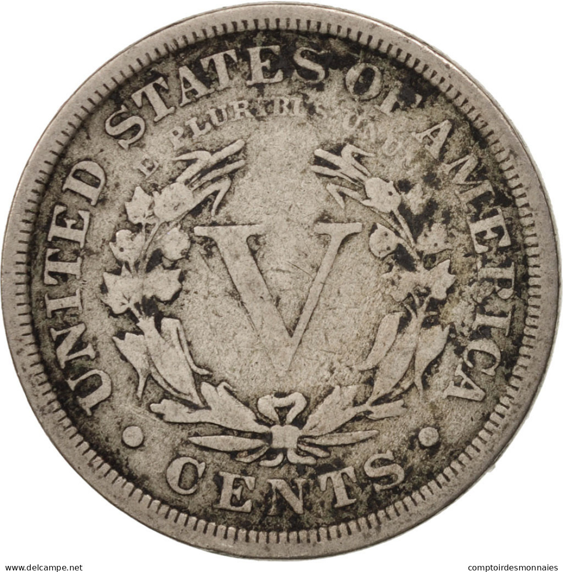 Monnaie, États-Unis, Liberty Nickel, 5 Cents, 1906, U.S. Mint, Philadelphie - 1883-1913: Liberty (Libertà)