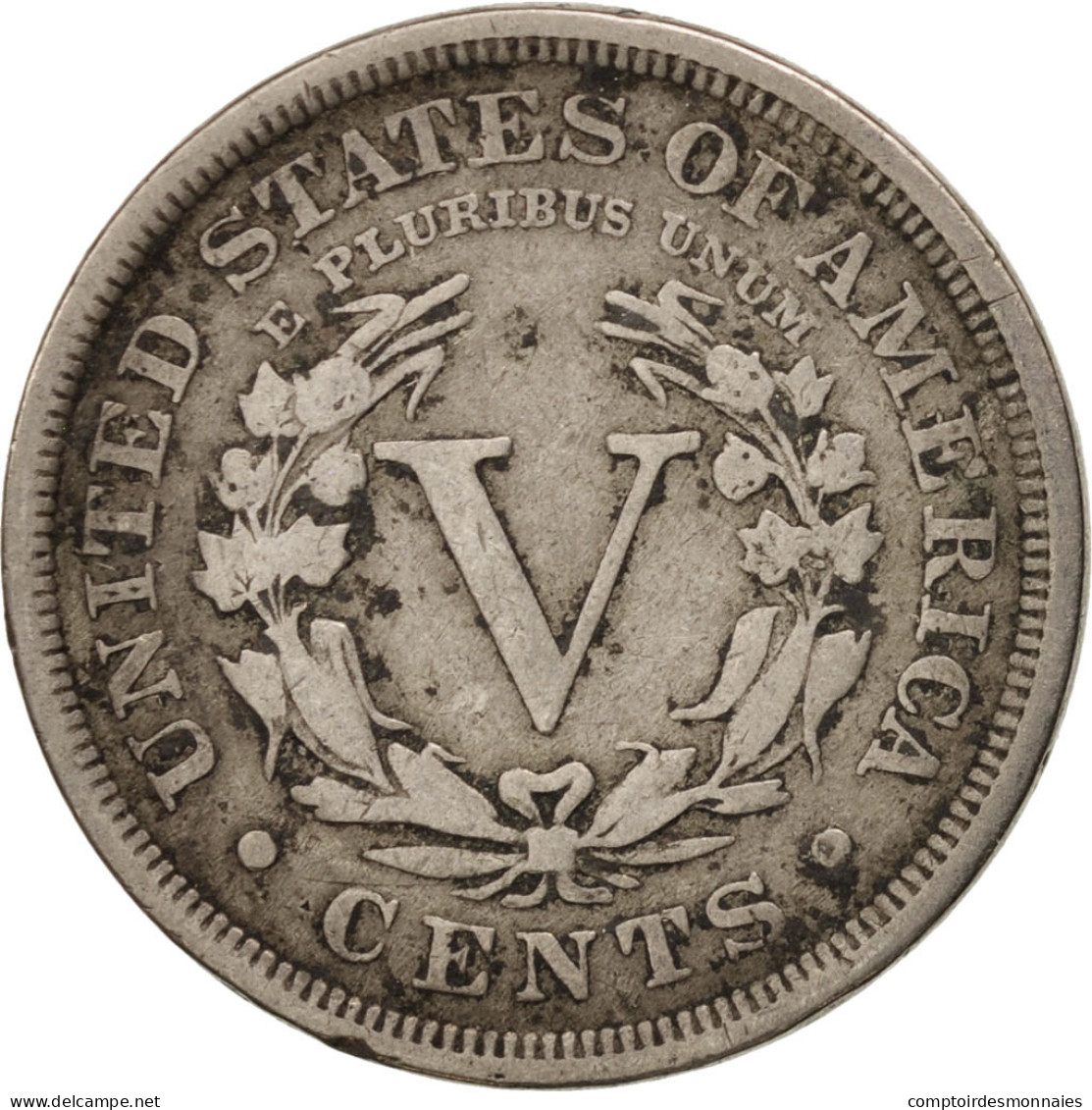 Monnaie, États-Unis, Liberty Nickel, 5 Cents, 1903, U.S. Mint, Philadelphie - 1883-1913: Liberty (Liberté)