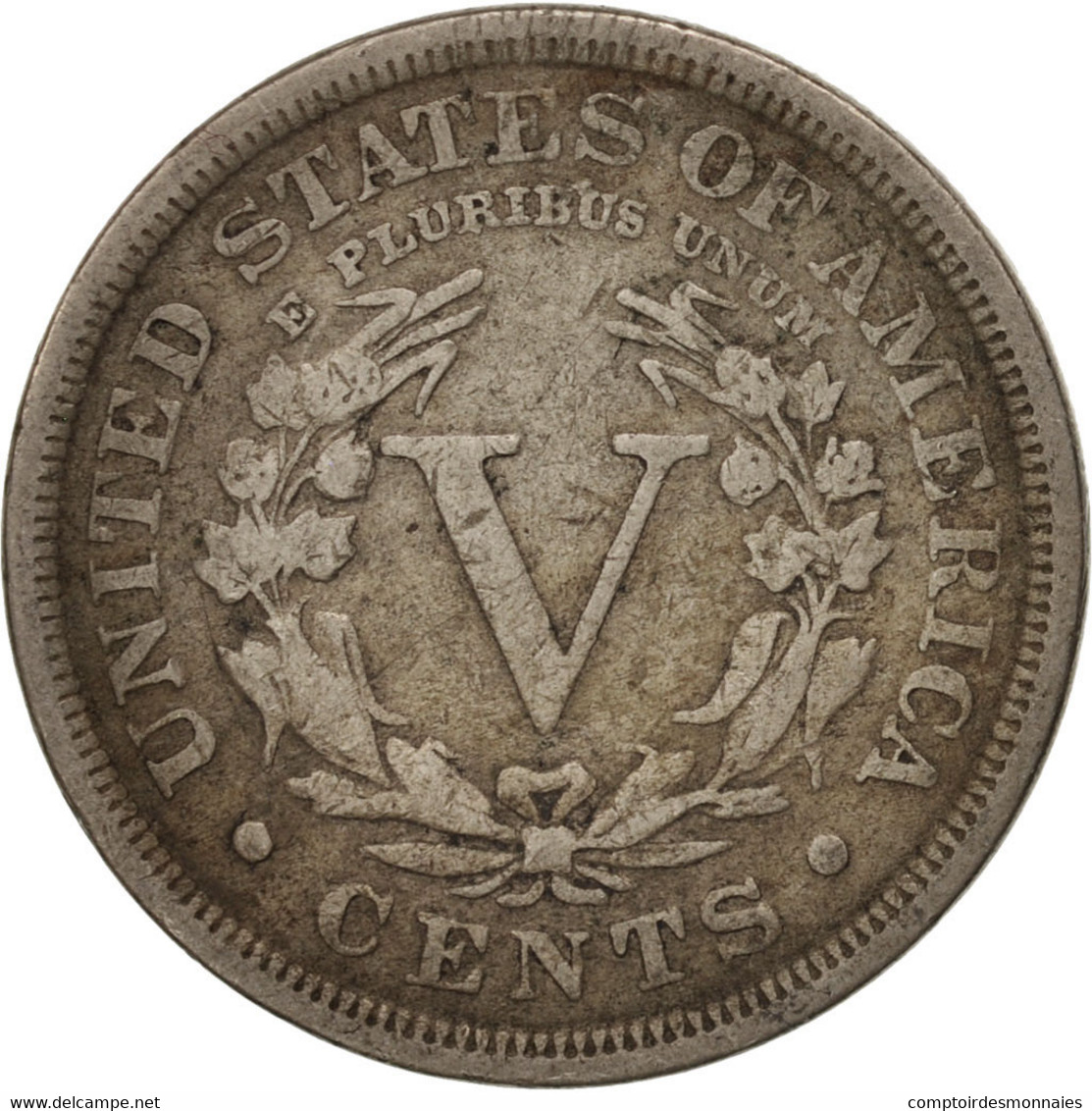 Monnaie, États-Unis, Liberty Nickel, 5 Cents, 1911, U.S. Mint, Philadelphie - 1883-1913: Liberty (Liberté)