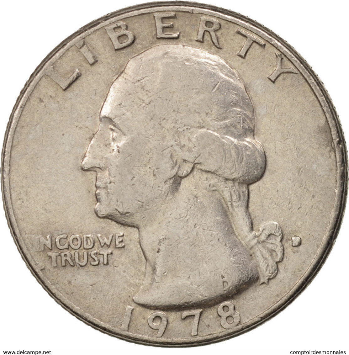 Monnaie, États-Unis, Washington Quarter, Quarter, 1978, U.S. Mint, Denver, TTB - 1932-1998: Washington