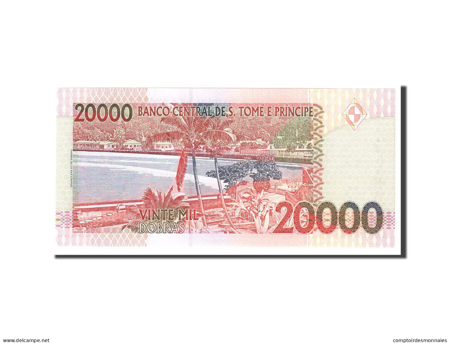 Billet, Saint Thomas And Prince, 20,000 Dobras, 1996, 1996-10-22, KM:67a, NEUF - Sao Tome En Principe