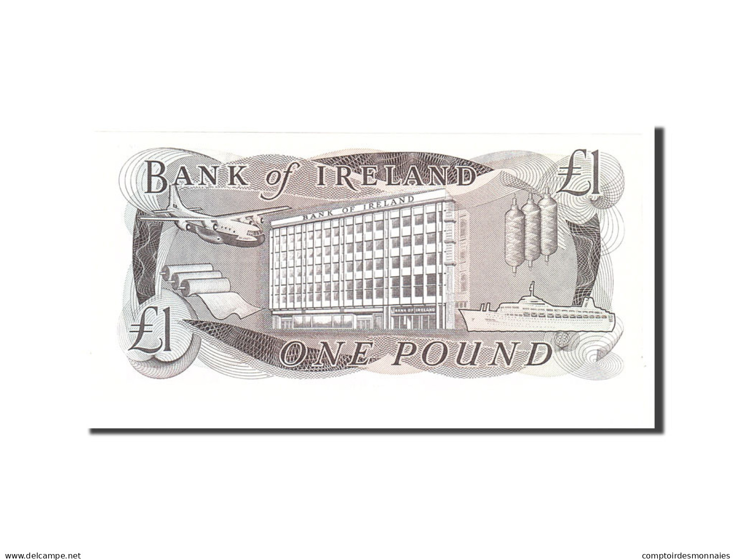 Billet, Northern Ireland, 1 Pound, 1972, 1972-06-28, KM:61b, NEUF - Irlanda