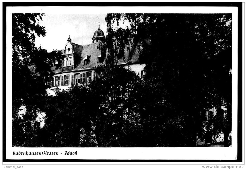 Babenhausen / Hessen  -  Schloss  -   Ansichtskarte Ca. 1964   (5520) - Babenhausen