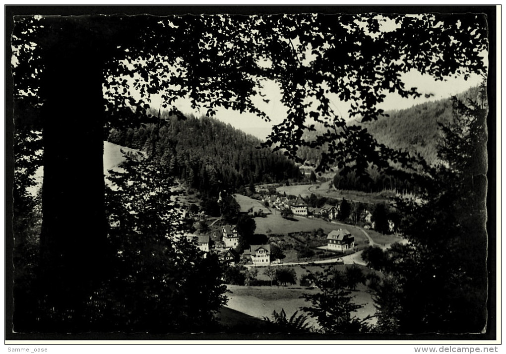 Schönmünzach  -  Kneipp- Und Luftkurort  Im Murgtal / Schwarzwald  -  Ansichtskarte Ca. 1955    (5575) - Baiersbronn