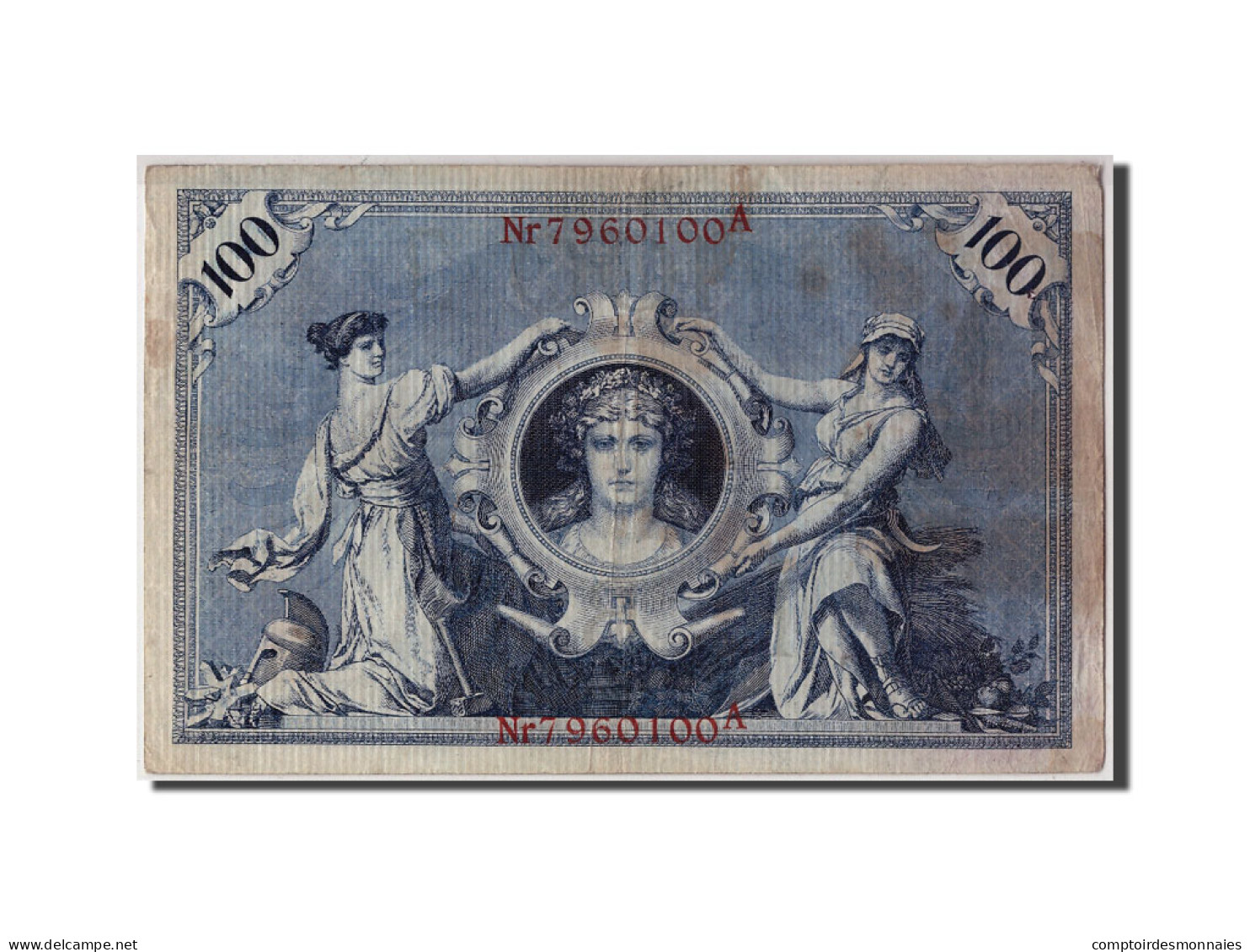 Billet, Allemagne, 100 Mark, 1908, 1908-02-07, KM:33a, TB - 100 Mark