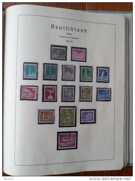 Vordrucke Berlin 1948 Bis 1972 Im Klemmbinder - Binders Only