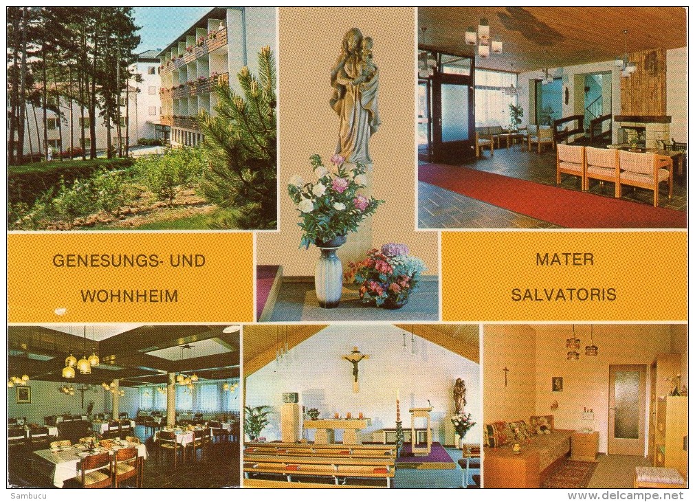 Genesungs U. Wohnheim Mater Salvatoris - Pitten 1990 Mehrbildkarte - Pitten