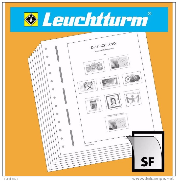 LEUCHTTURM SF-hojas Preimpresas Lituania 1990-2009 - MONTADAS HAWID - Pre-Impresas