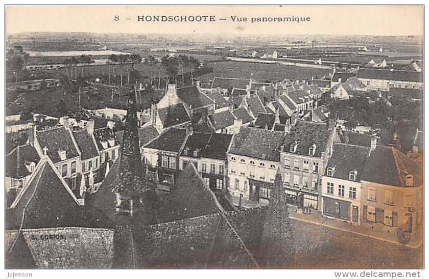 NORD  59  HONDSCHOOTE   VUE PANORAMIQUE - Hondshoote