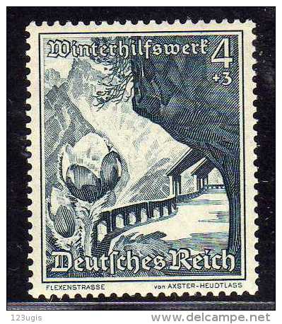 Deutsches Reich, 1938, Mi 676 **, Wintershilfswerk [050216L] - Unused Stamps