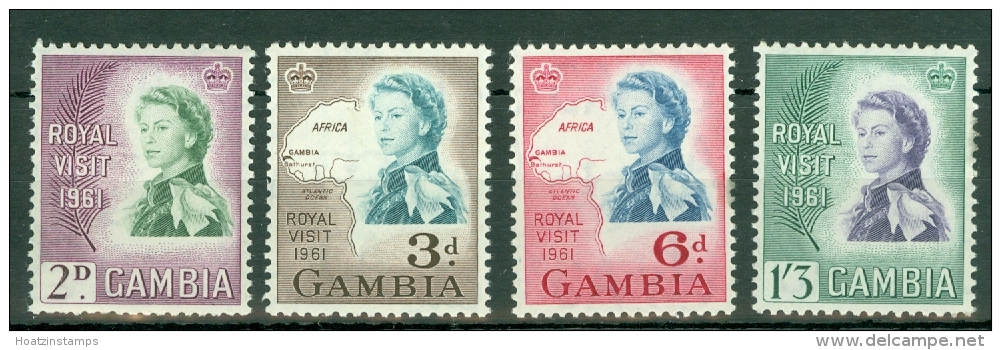 Gambia: 1961   Royal Visit     MNH - Gambia (...-1964)