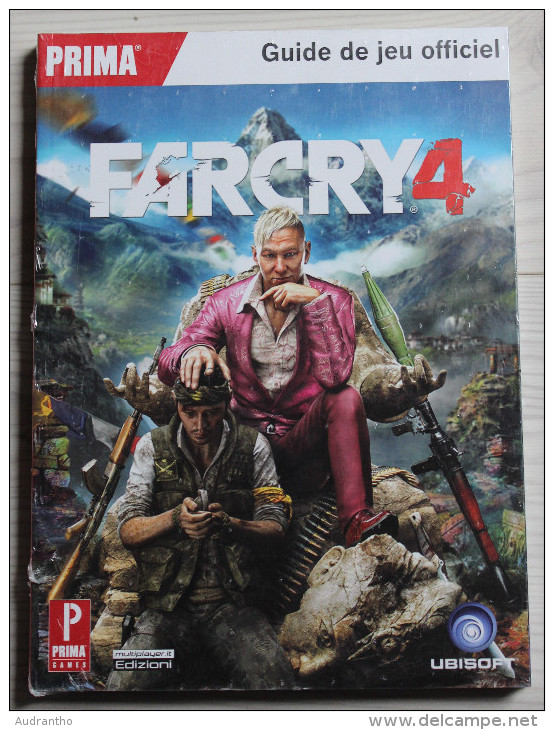 FAR CRY 4 Guide De Jeu Officiel 2014 Ubisoft PS3 Playstation Neuf Sous Blister - Literature & Instructions