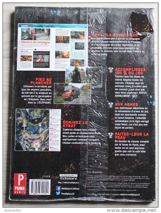 FAR CRY 4 Guide De Jeu Officiel 2014 Ubisoft PS3 Playstation Neuf Sous Blister - Literature & Instructions