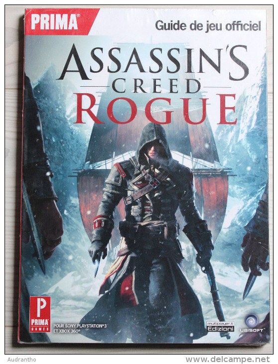 Assassin's Creed ROGUE Guide De Jeu Officiel 2014 Ubisoft PS3 Playstation XBOX 360 Neuf Sous Blister - Littérature & Notices