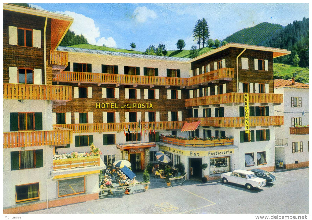 CAPRILE (Belluno). Dolomiti. Albergo ALLA POSTA. Vg. C/fr. - Belluno