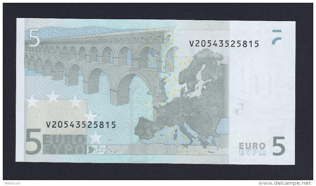 (BE047) -  5 € - ESPAÑA - V - J. C. TRICHET - SC/UNC - M016D1 - 5 Euro