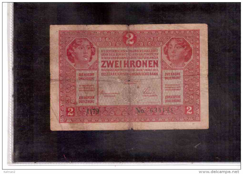 P26   -    AUSTRIA   - 2  KRONEN   1.3.1917 - Austria