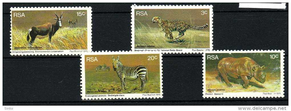 1976. Topics Animals & Fauna - Republic Of South Africa :) - Other & Unclassified