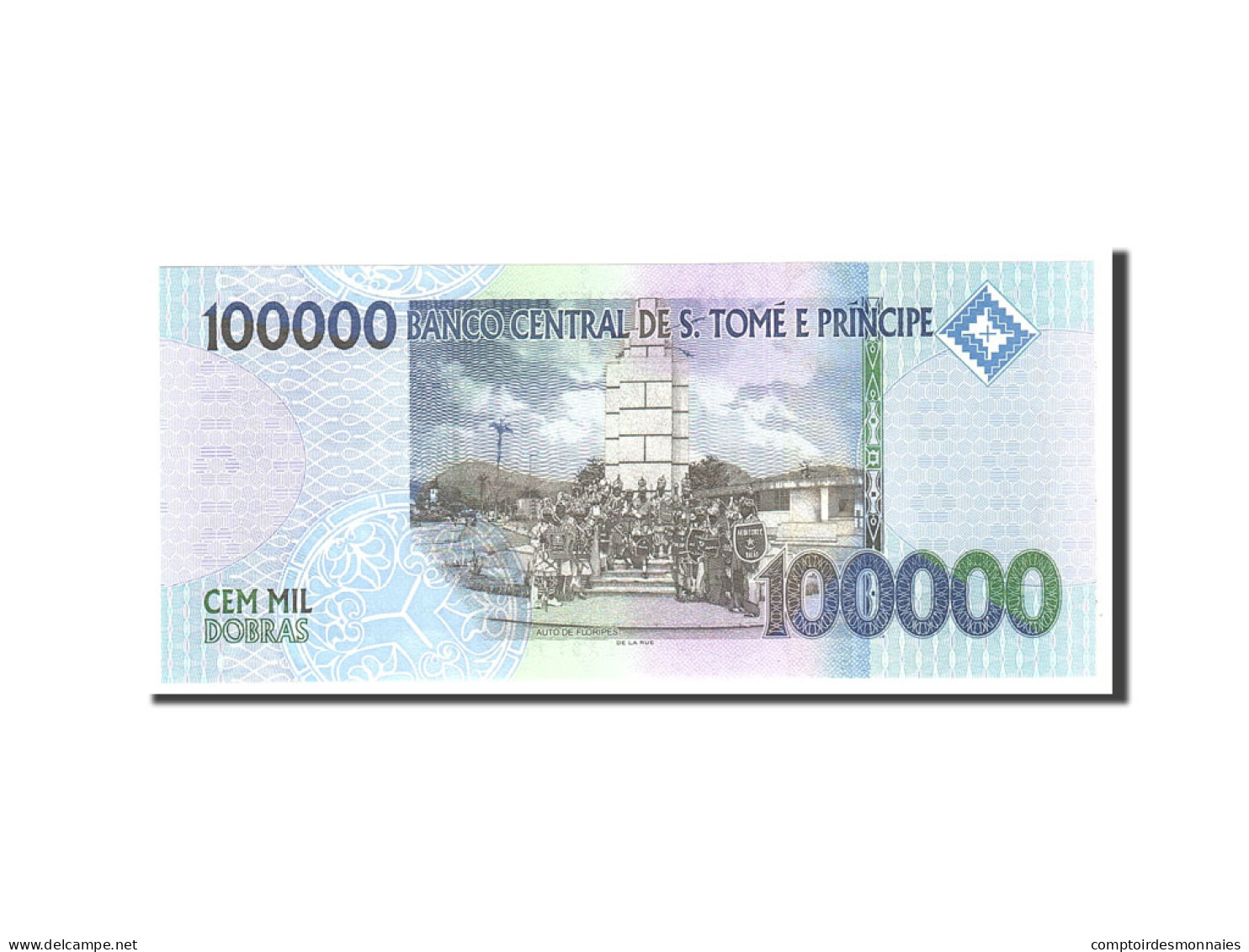 Billet, Saint Thomas And Prince, 100,000 Dobras, 2005, 2005-06-02, KM:69a, NEUF - Sao Tome And Principe