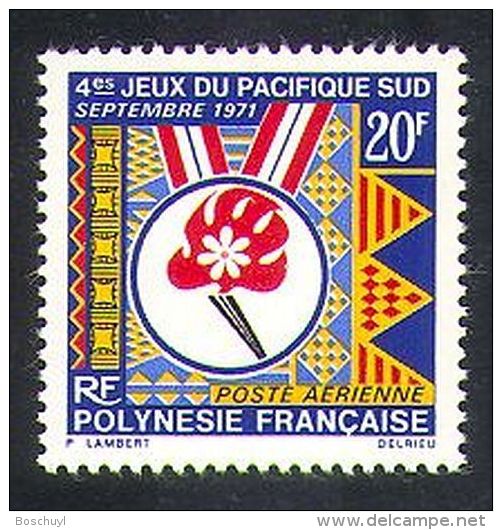 Polynesie, 1971, South Pacific Sports Games, MNH, Michel 126, French Polynesia - Autres & Non Classés