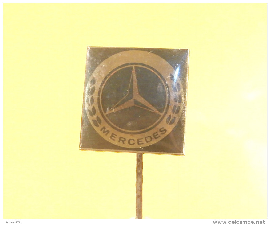 Mercedes  (Serbia) Yugoslavia, Old Model, Vintage Pin-badge RRR - Mercedes