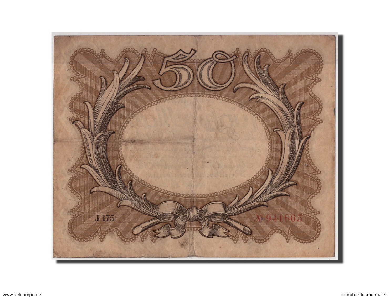 Billet, Allemagne, 50 Mark, 1918, 1918-11-30, KM:65, B+ - 50 Mark