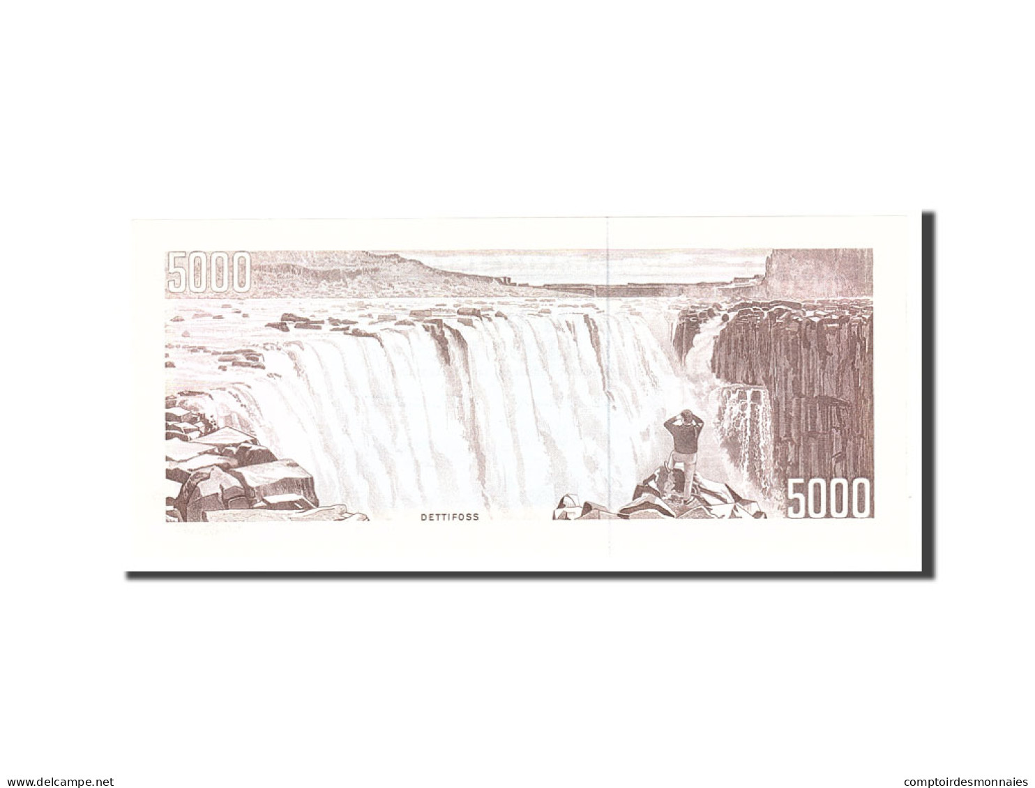 Billet, Iceland, 5000 Krónur, 1961, 1961-03-29, KM:47a, NEUF - Iceland