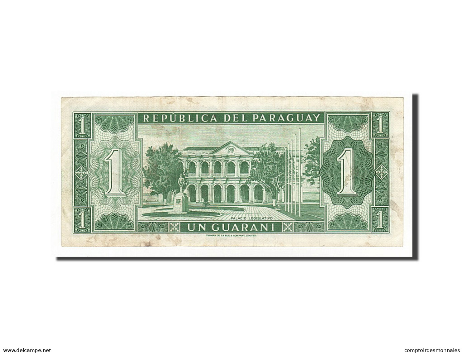 Billet, Paraguay, 1 Guarani, Undated (1963), Undated, KM:193a, TTB - Paraguay