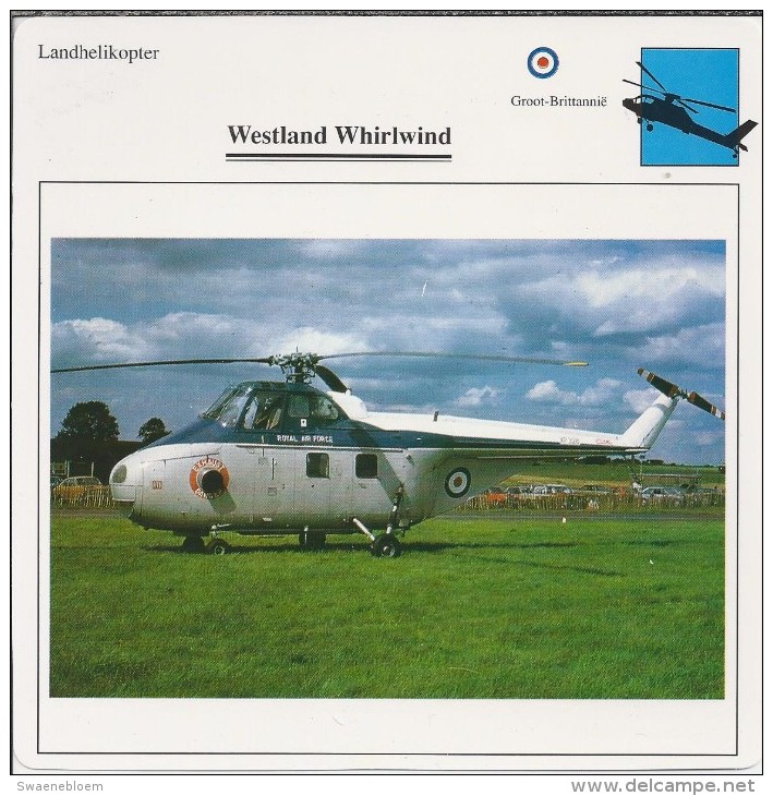 Helikopter.- Westland Whirlwind - Groot-Brittannië. Engeland. 2 Scans - Helicopters