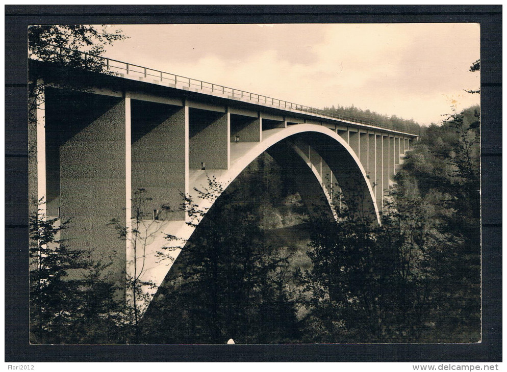 (D012) AK Teufelstalbrücke Autobahn Dresden-Eisenach - Hermsdorf