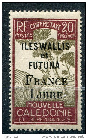 Wallis Et Futuna         Taxe   29  ** - Timbres-taxe