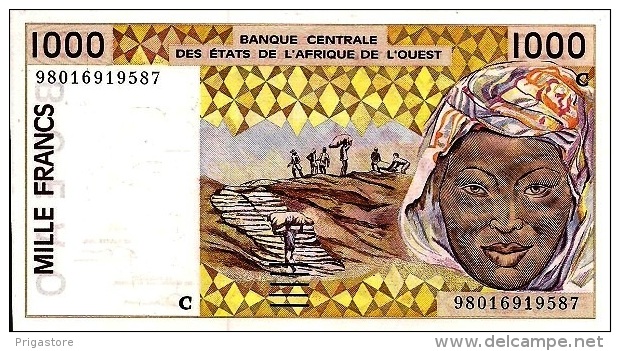 West African States - Afrique De L´ouest Burkina Faso 1998 Billet 1000 Francs Pick 311 I Neuf 1er Choix UNC - Burkina Faso