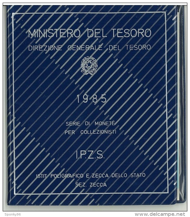 SERIE DIVISIONALE - ZECCA DELLO STATO - ANNO 1986 - 10 MONETE - FDC - ROMA - A CORSO LEGALE DI SPECIALE SCELTA - Nieuwe Sets & Proefsets
