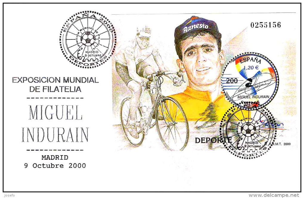 MIGUEL INDURAIN - SPD/FDC Madrid 2000 - Ciclismo