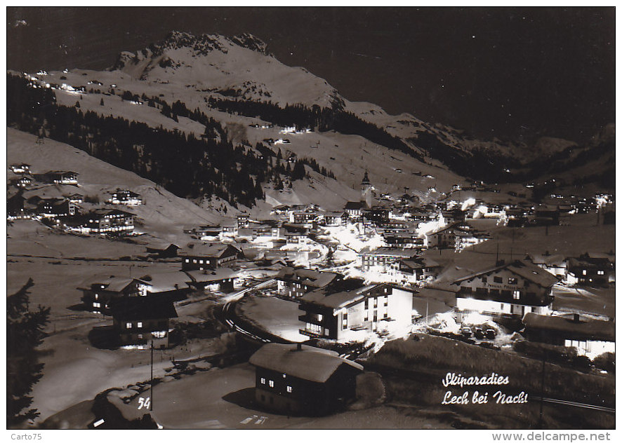 Autriche - Lech Bei Nacht - Lech