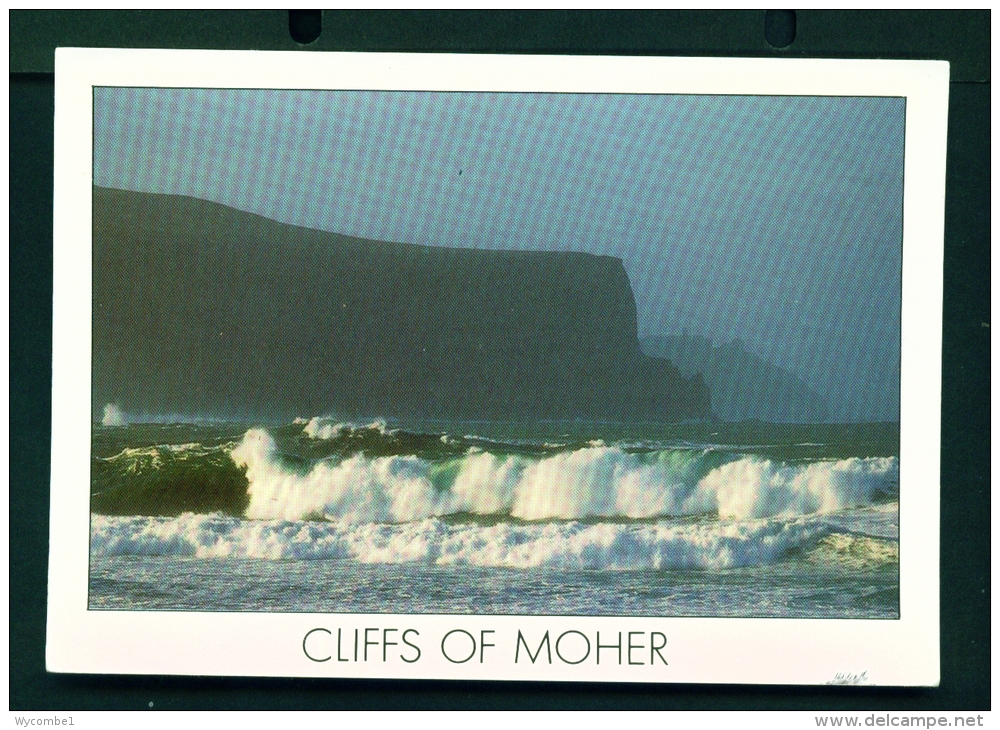 IRELAND  -  Cliffs Of Moher  Used Postcard As Scans - Clare