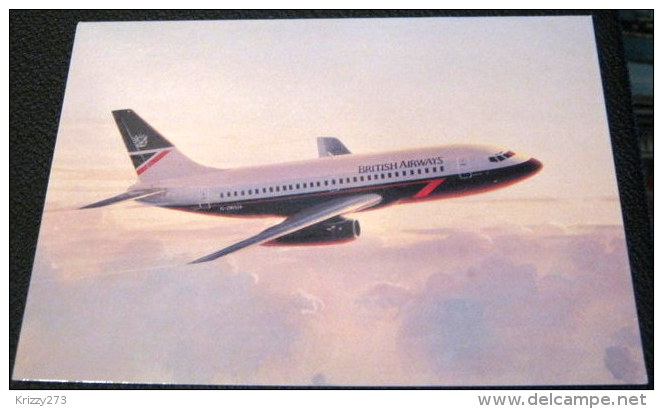 British Airways Boeing 737 Airplane PC023 - Roy Huxley - Unused - Sonstige & Ohne Zuordnung