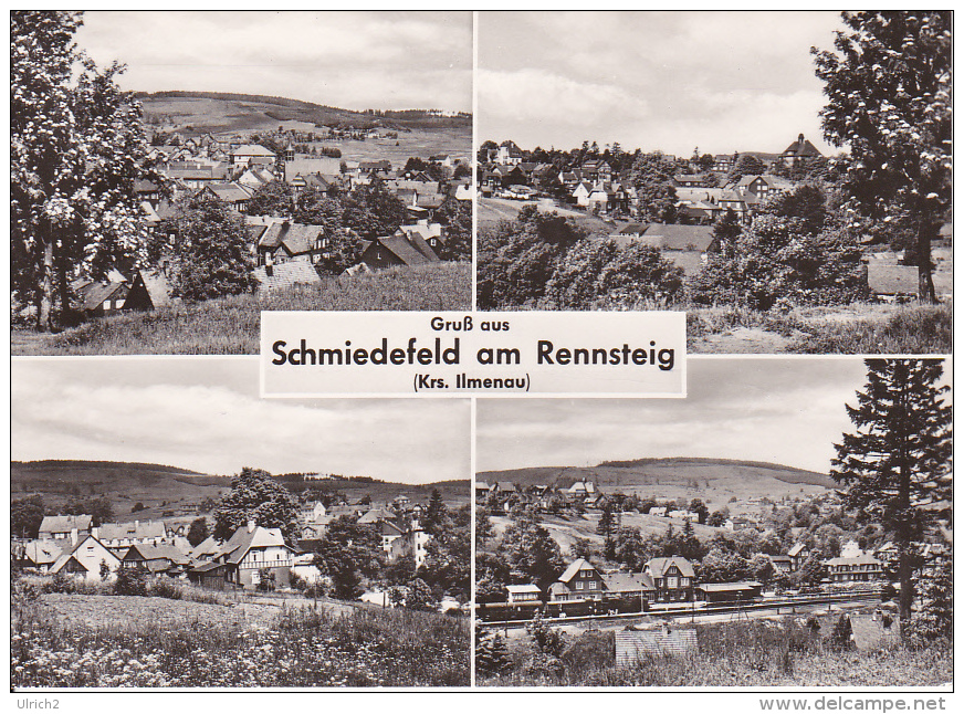 AK Schmiedefeld Am Rennsteig - Ilmenau - Mehrbildkarte  (21259) - Schmiedefeld