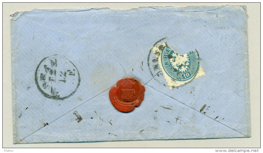 Österreich - 5 + 10Kr On R-cover From Innsbruck To Agram - Lettres & Documents